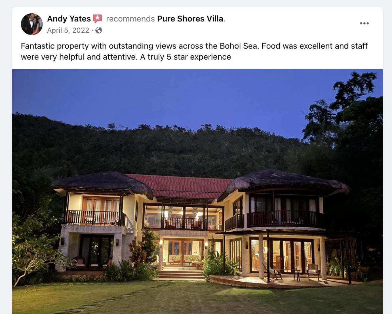 Exclusive Private Villa In Bohol Island, Philippines Guindulman Buitenkant foto